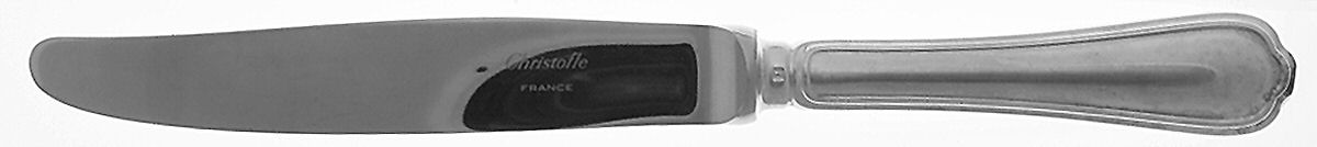 Spatours (Silverplate, 1862, No Monograms) Modern Hollow Knife by Christofle France-1