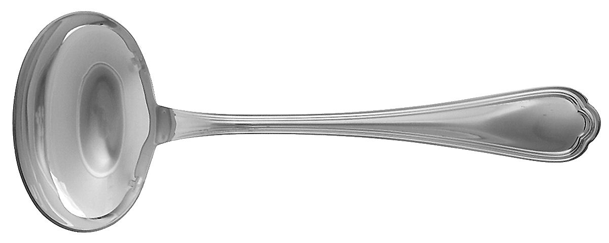 Spatours (Silverplate, 1862, No Monograms) Solid Gravy Ladle by Christofle France-1