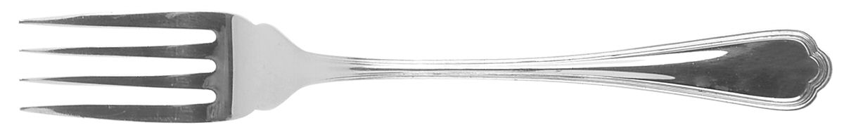 Spatours (Silverplate, 1862, No Monograms) Individual Solid Fish Fork by Christofle France-1