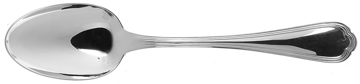 Spatours (Silverplate, 1862, No Monograms) Place/Oval Soup Spoon by Christofle France-1