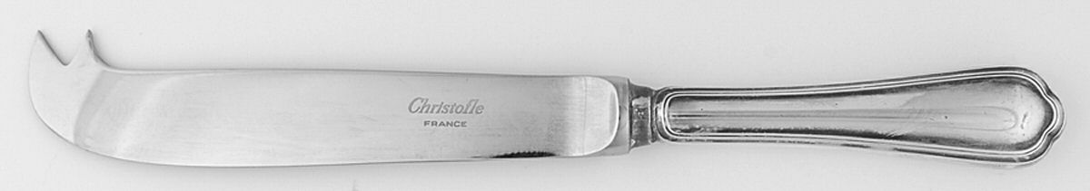 Spatours (Silverplate, 1862, No Monograms) Solid Cheese Serving Pick by Christofle France-1