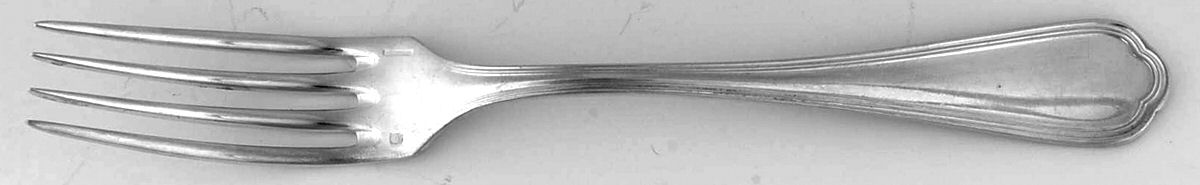 Spatours (Silverplate, 1862, No Monograms) Fork by Christofle France-1