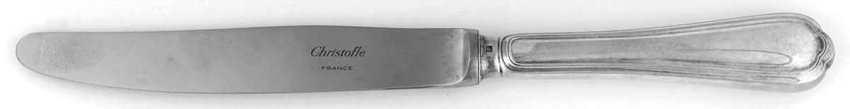 Spatours (Silverplate, 1862, No Monograms) Hollow Modern Knife by Christofle France-1