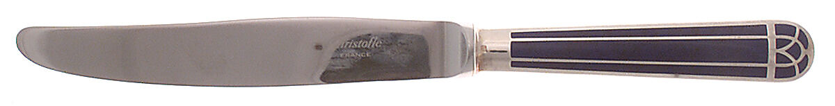 Talisman-Blue (Silverplate, 1995) Hollow Modern Knife by Christofle France-1