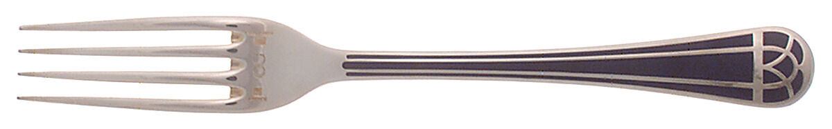 Talisman-Blue (Silverplate, 1995) Fork by Christofle France-1