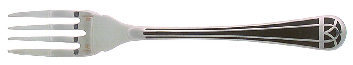 Talisman-Blue (Silverplate, 1995) Individual Solid Fish Fork by Christofle France-1