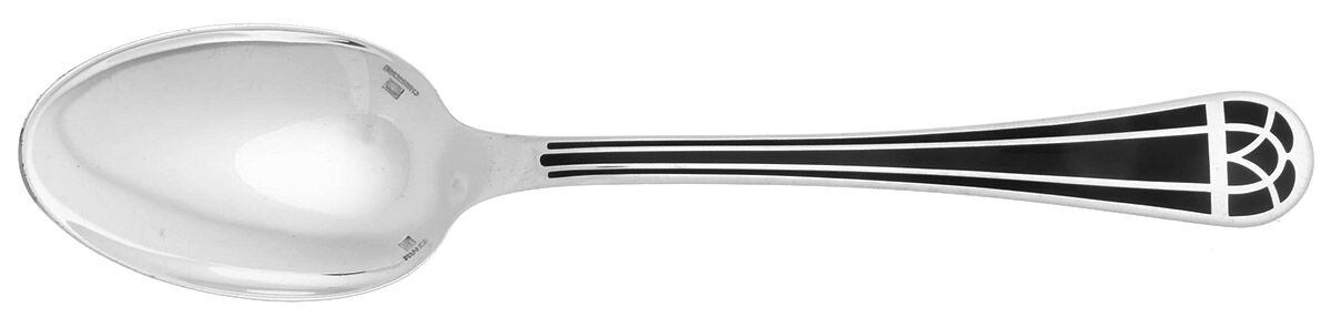 Talisman (Silverplate, 1995) Tablespoon (Serving Spoon) by Christofle France-1