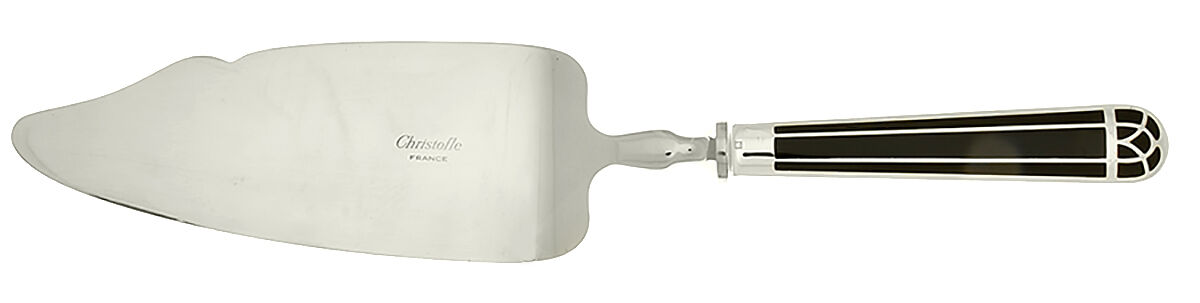 Talisman (Silverplate, 1995) Pie & Cake Server with Stainless Blade by Christofle France-1