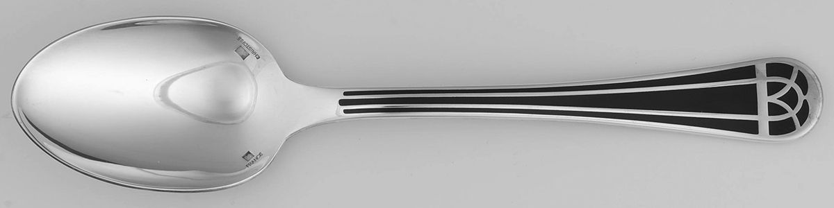 Talisman (Silverplate, 1995) Oval Place Soup Spoon by Christofle France-1