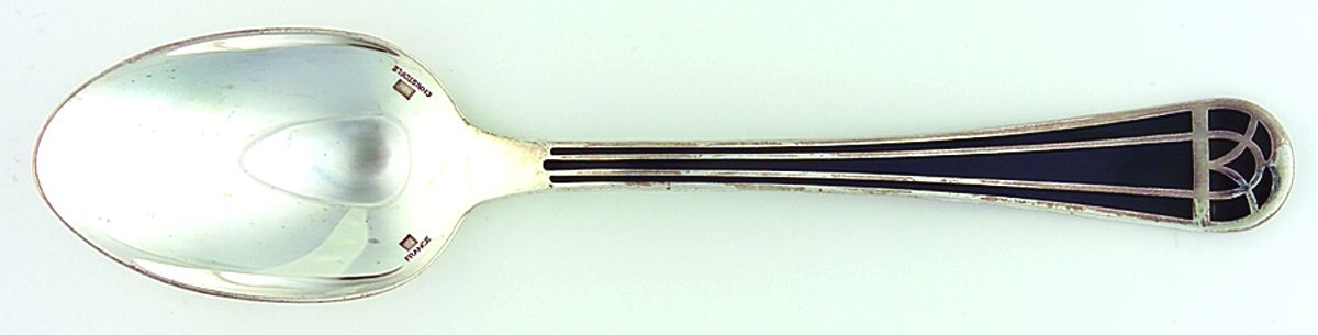 Talisman (Silverplate, 1995) Place/Oval Soup Spoon by Christofle France-1
