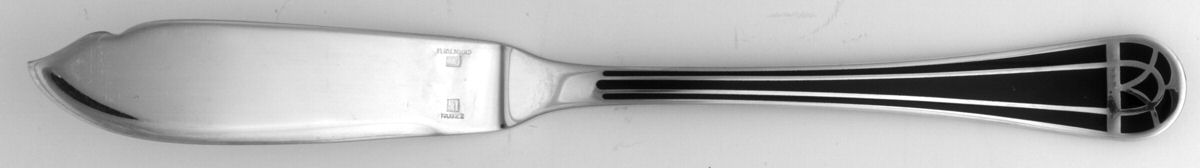 Talisman (Silverplate, 1995) Individual Solid Fish Knife by Christofle France-1
