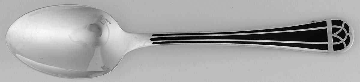 Talisman (Silverplate, 1995) Dessert/Oval Soup Spoon by Christofle France-1