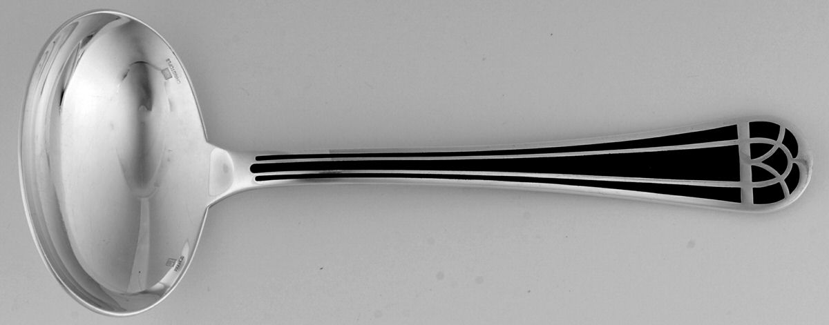 Talisman (Silverplate, 1995) Solid Gravy Ladle by Christofle France-1