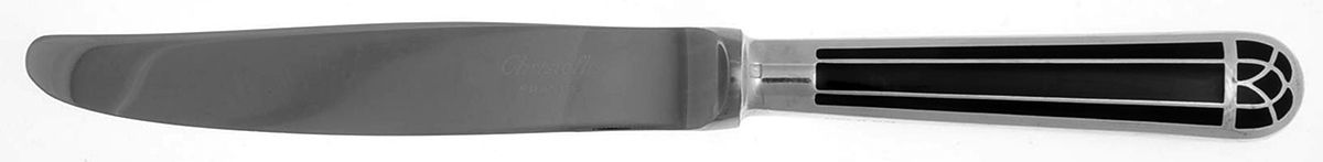 Talisman (Silverplate, 1995) Dessert Knife with Stainless Blade by Christofle France-1