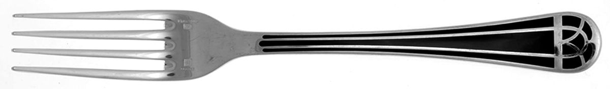 Talisman (Silverplate, 1995) Dessert Fork by Christofle France-1