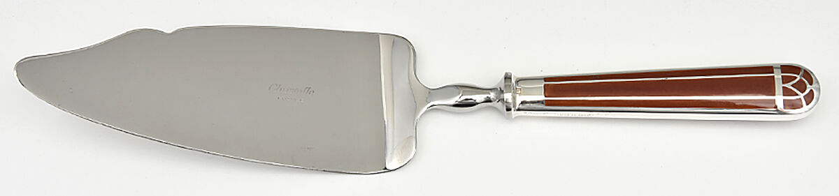 Talisman (Silverplate) Pie & Cake Server with Stainless Blade by Christofle France-1