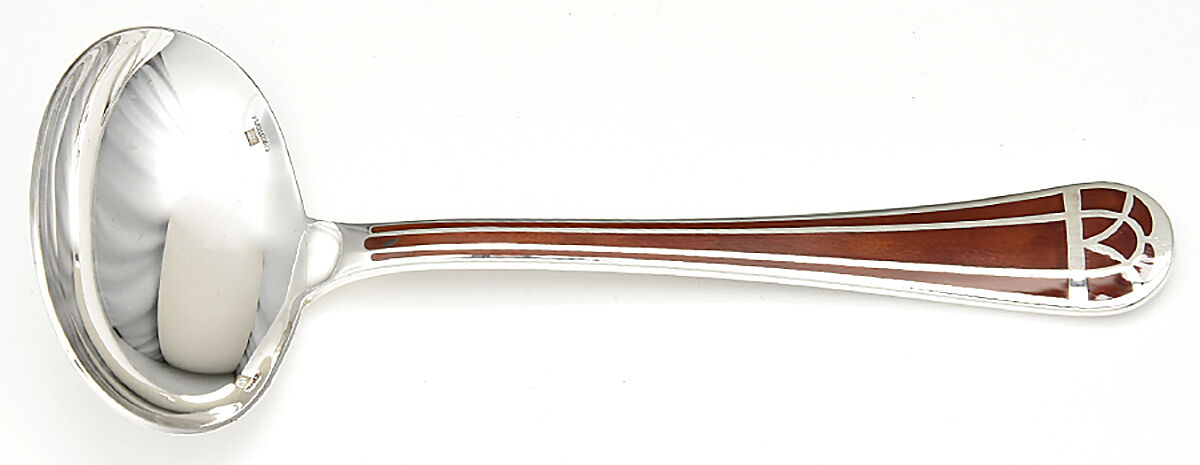 Talisman (Silverplate) Solid Gravy Ladle by Christofle France-1