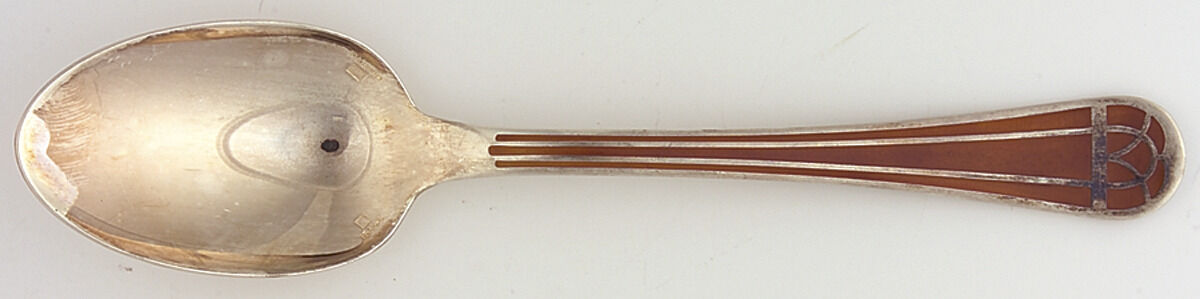 Talisman (Silverplate) Oval Place Soup Spoon by Christofle France-1