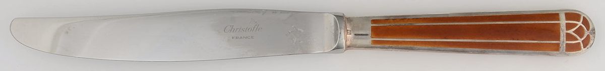 Talisman (Silverplate) Hollow Modern Knife by Christofle France-1