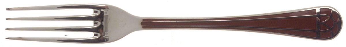 Talisman (Silverplate) Fork by Christofle France-1