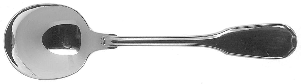 Touraine (Stainless) Round Bowl Soup Spoon (Cream Soup) by Christofle France-1