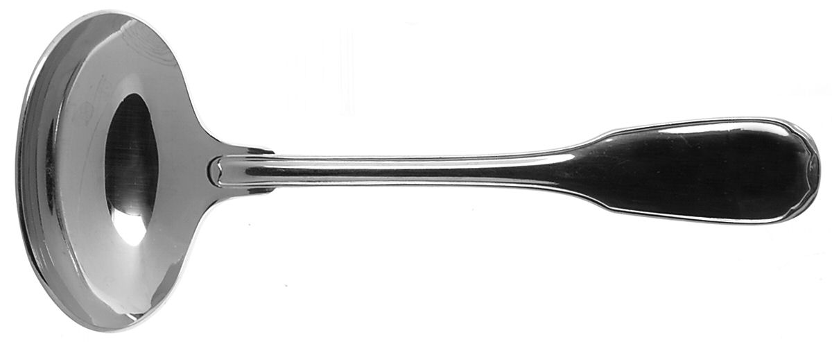 Touraine (Stainless) Solid Gravy Ladle by Christofle France-1