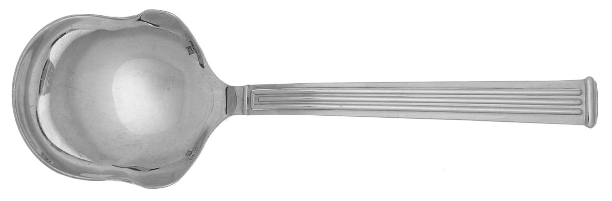 Triade (Silverplate) Boiled Potato Ladle, Solid Piece by Christofle France-1