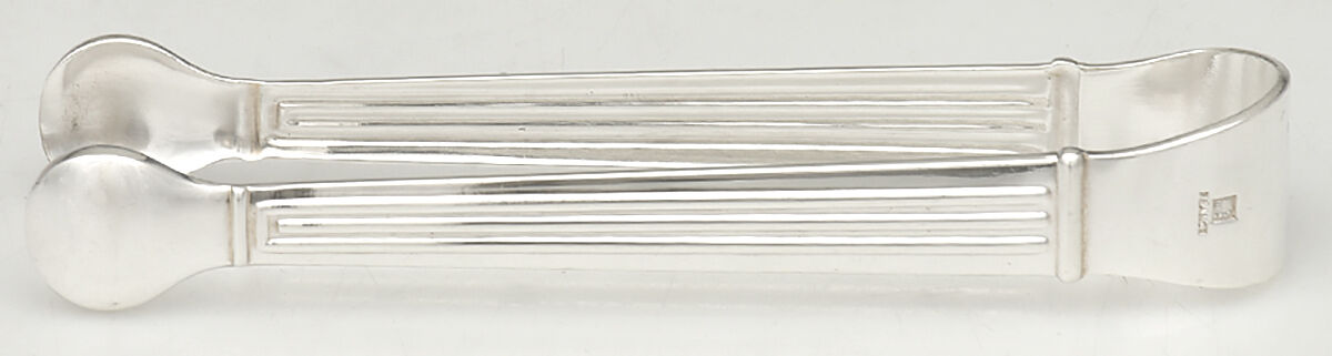Triade (Silverplate) Sugar Tongs by Christofle France-1