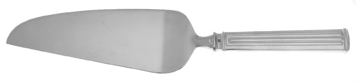 Triade (Silverplate) Pie and Cake Server with Stainless Blade HC by Christofle France-1
