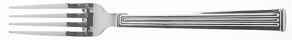 Triade (Silverplate) Fork by Christofle France-1