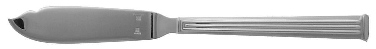 Triade (Silverplate) Individual Solid Fish Knife by Christofle France-1