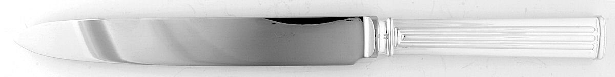 Triade (Silverplate) Large Stainless Blade Roast Carving Knife by Christofle France-1