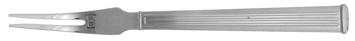 Triade (Silverplate) Snail Fork by Christofle France-1