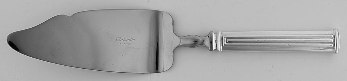 Triade (Silverplate) Pie & Cake Server with Stainless Blade by Christofle France-1