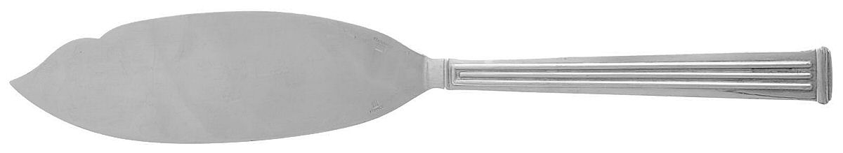 Triade (Silverplate) Large Solid Fish Serving Knife by Christofle France-1