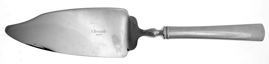 Valois (Stainless, Glossyfin) Pie and Cake Server, Solid Piece by Christofle France-1