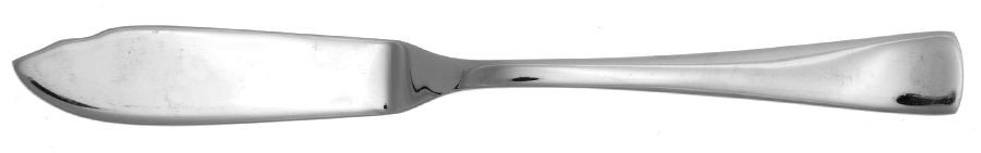 Valois (Stainless, Glossyfin) Individual Solid Fish Knife by Christofle France-1