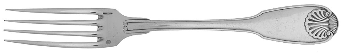 Vendome-Arcantia (Silverplate) Fork by Christofle France-1