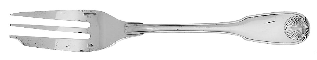 Vendome-Arcantia (Silverplate) Fork-Pastry by Christofle France-1