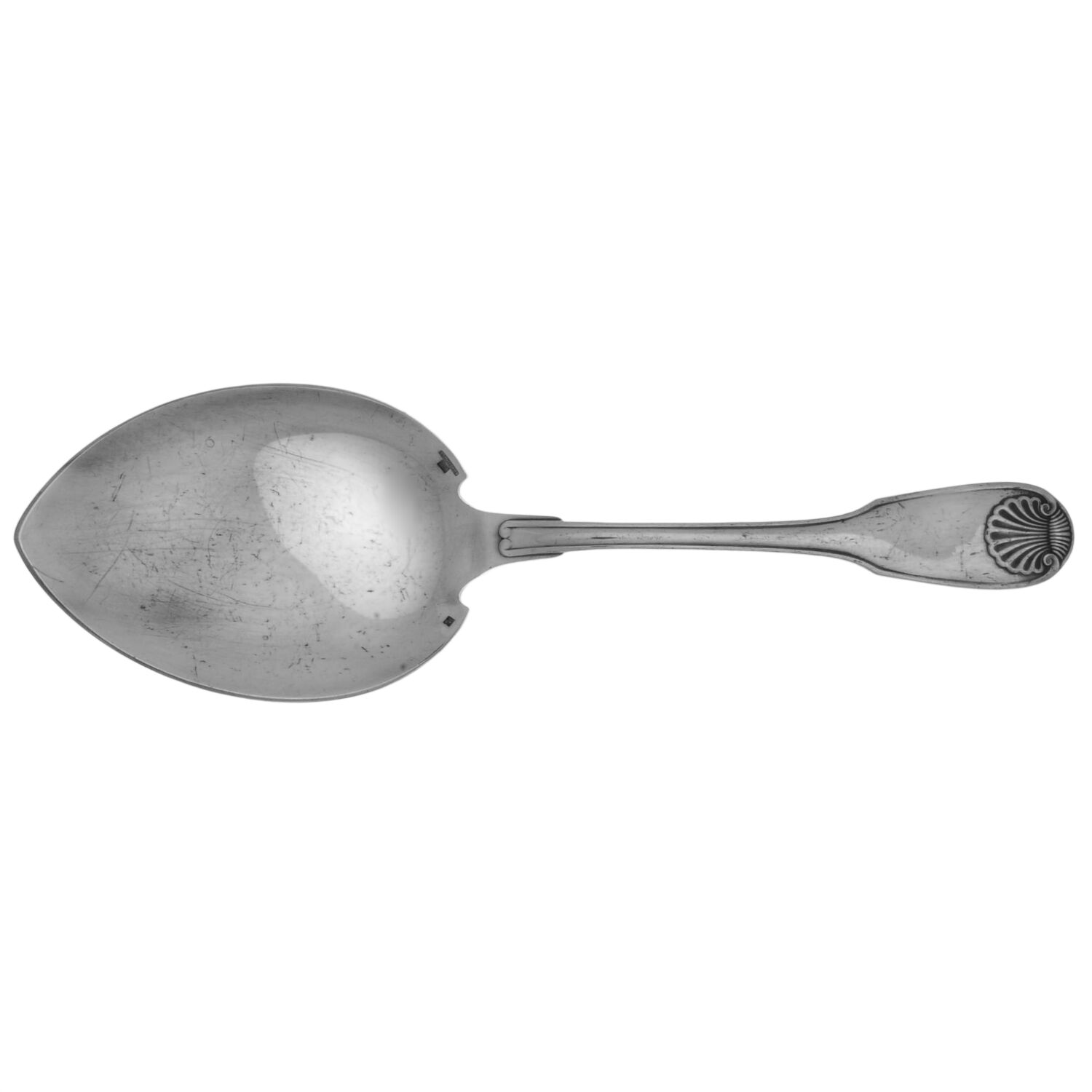 Vendome-Arcantia (Silverplate) Solid Ice Cream Serving Ladle by Christofle France-1
