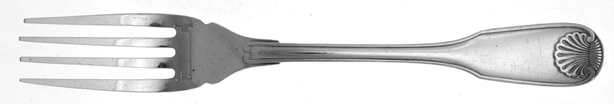 Vendome-Arcantia (Silverplate) Individual Solid Fish Fork by Christofle France-1