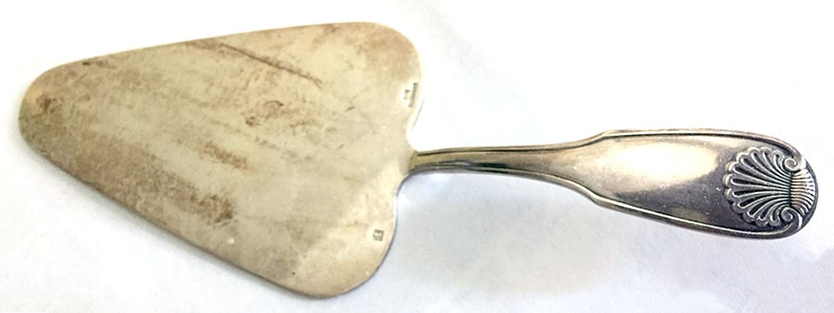Vendome-Arcantia (Silverplate) Solid Pie Server by Christofle France-1