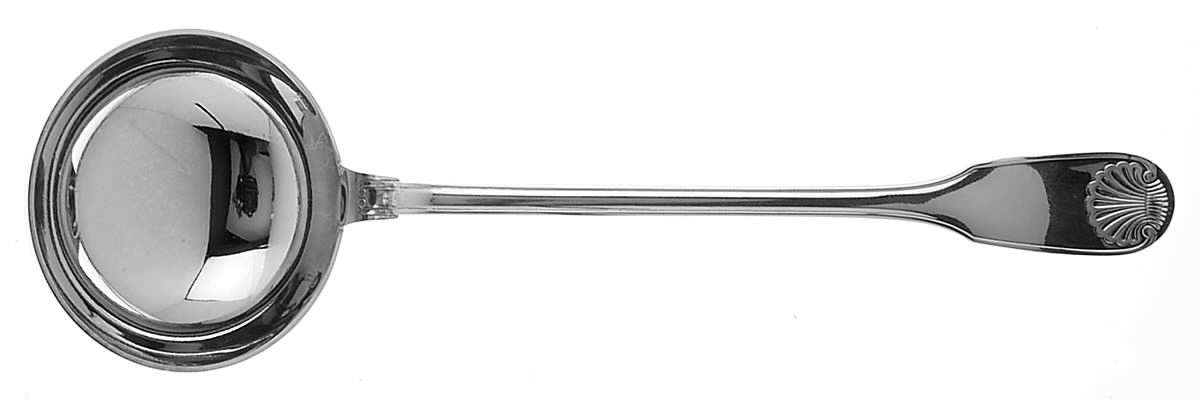 Vendome-Arcantia (Silverplate) Solid Soup Ladle by Christofle France-1
