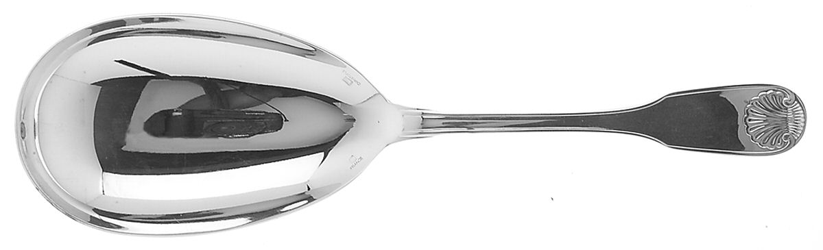 Vendome-Arcantia (Silverplate) Solid Rice/Potato Spoon by Christofle France-1