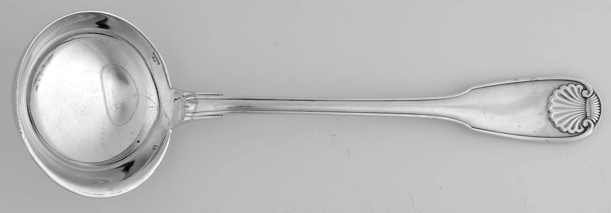Vendome-Arcantia (Silverplate) Dessert Ladle, Solid Piece by Christofle France-1