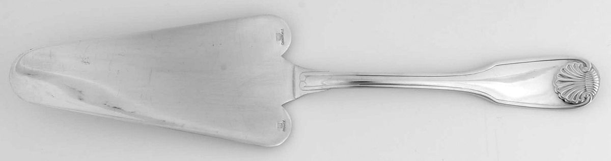 Vendome-Arcantia (Silverplate) Solid Pie Server by Christofle France-1