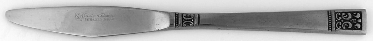 CUD1 (STAINLESS) Modern Solid Knife by Custom Design-1