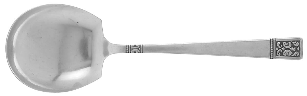 CUD1 (STAINLESS) Solid Smooth Casserole Spoon by Custom Design-1