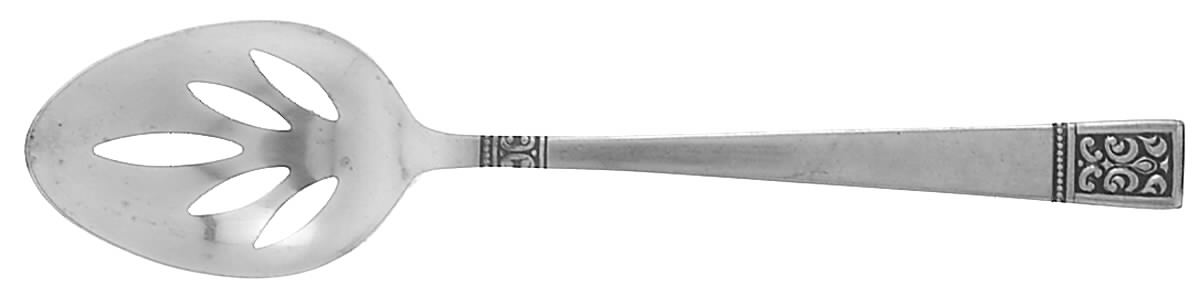 CUD1 (STAINLESS) Pierced Tablespoon (Serving Spoon) by Custom Design-1