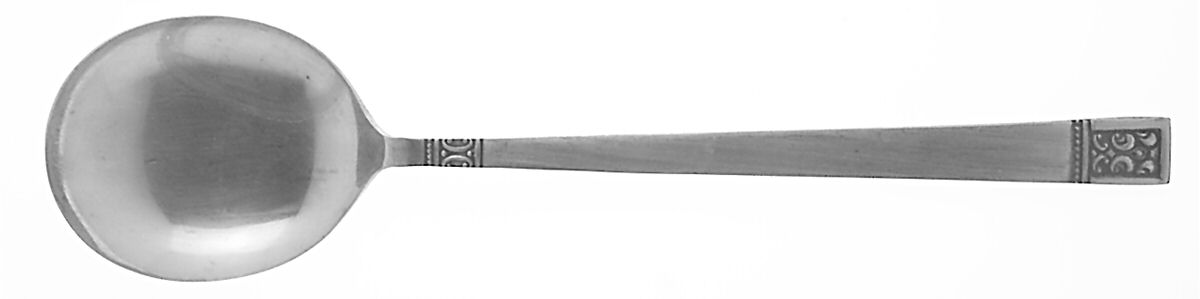 CUD1 (STAINLESS) Solid Salad Serving Spoon by Custom Design-1